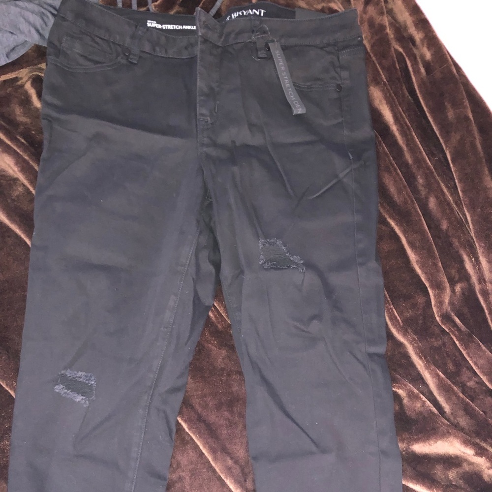 Mid rise super stretch ankle pant (Lane Bryant)